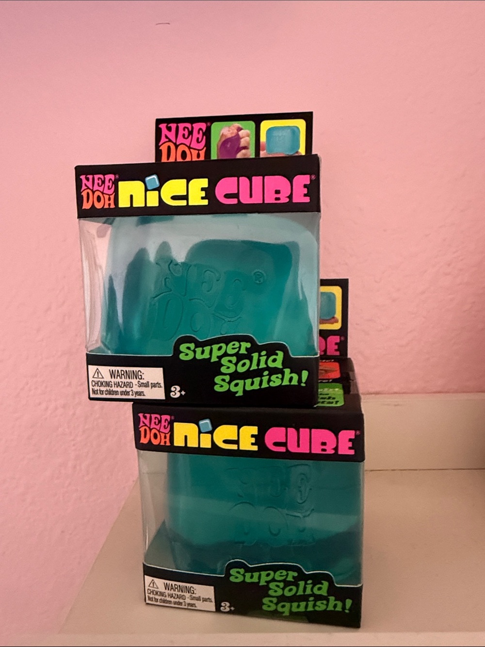 Nice Cube Super Solid Squish - blue